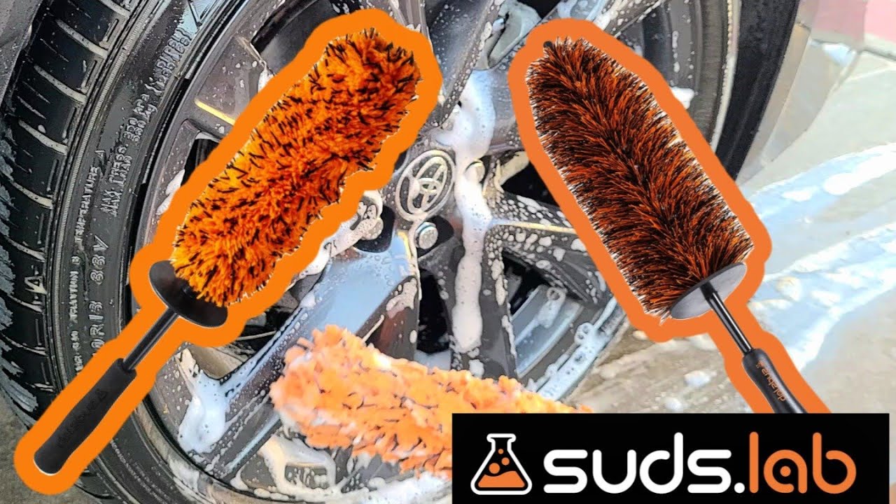 ORANGE] Suds Lab Wheel Brush Review 