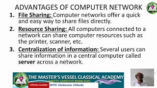 DATA PROCESSING REVISION ON COMPUTER NETWORK   CHUKWUMA CHIBUIKE
