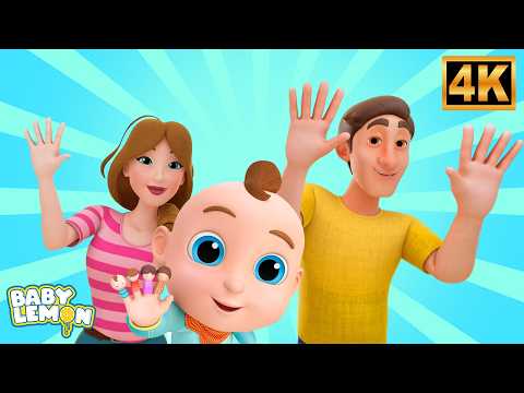 Finger Family Song with Colorful Animation | Kids Nursery Rhymes