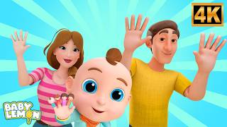 Finger Family Song with Colorful Animation | Kids Nursery Rhymes