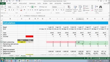 Building a simple project finance model 8 of 10