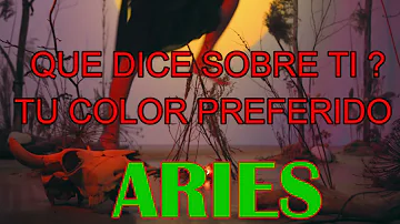 ¿Cuál es el color favorito de Aries?