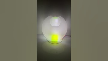 Touch Me lamp, interactive art and design #lamp #colors #touchme #games #creation #light #art