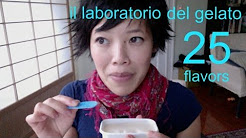 Emmy Eats 25 flavors of Il Laboratorio del Gelato