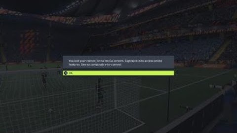 Got booted offline for this... #FIFA22