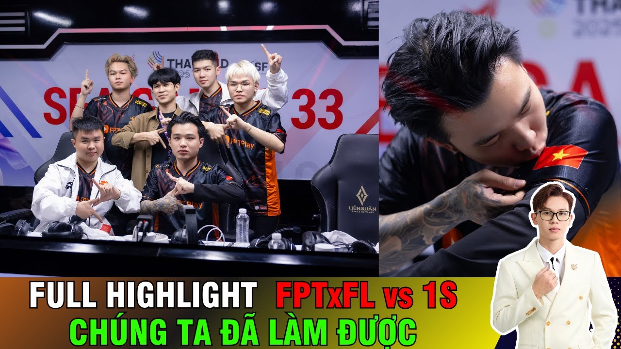 [FULL HIGHLIGHT + CAM CASTER] CHUNG KẾT TỔNG VTC SEAGAME 33: FPT x FLASH vs ONESTAR ESPORTS
