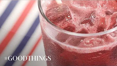 Good Things: Red, White, and Blueberry Spritzer - ...
