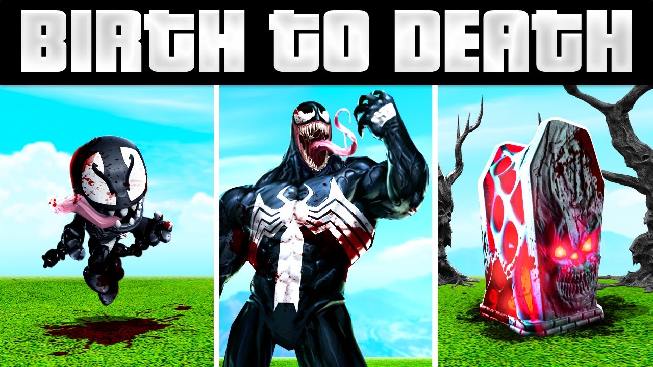Birth to Death Of VENOM In GTA 5! (GTA 5 RP Mods)