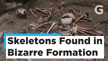 Skeletons Found in Bizarre Spiral Formation