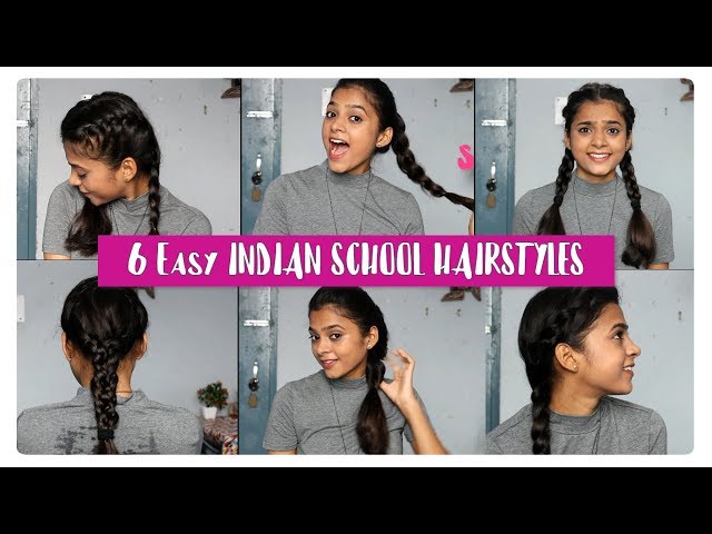 top braid hairstyle for girls || hair style girl || indian girl hairstyle  2020 - YouTube