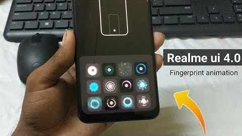 Realme UI 4.0 New Fingerprint Animation Install Now |ColorOS 13 Fingerprint Animation |Realme ui 5.0