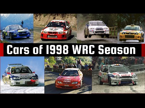 1998 WRC Cars Showcased (In Japanese) - YouTube
