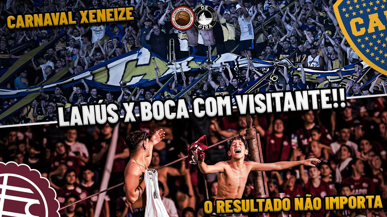 OS DOIS LADOS DE LANÚS X BOCA COM VISITANTES NA ARGENTINA! O Canto na Torcida #54 Lanús 0-3 Boca Jrs