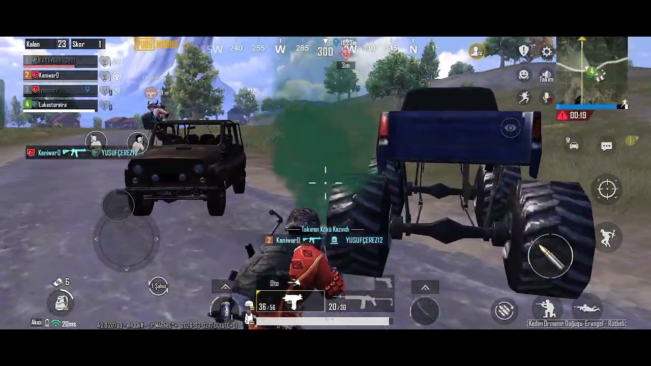 PUBG MOBİLE OYNUYORUZ