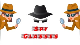 How to Make Spy Glasses | Smart Glasses | Secret Glasses