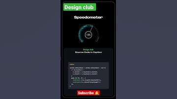 speedometer creativity html css #shortfeed #shorts