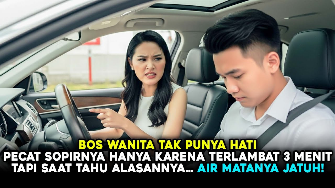 SOPIR PRIBADI DIPECAT HANYA KARENA TELAT 3 MENIT ‼️BOS CANTIK MENYESAL SETELAH TAHU KEBENARAN