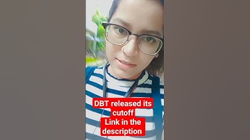 DBT 2023 cutoff released