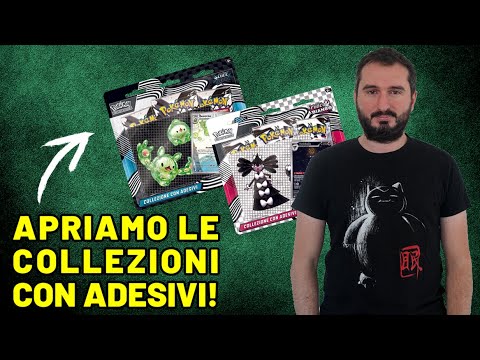 APRO Le Collezioni di CARTE POKEMON con Adesivi di LUCE NERA e FUOCO ...