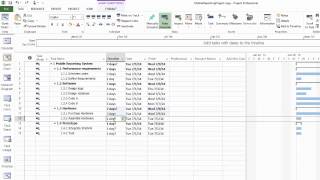 MS Project 2013   5   Enter task durations Net Worth