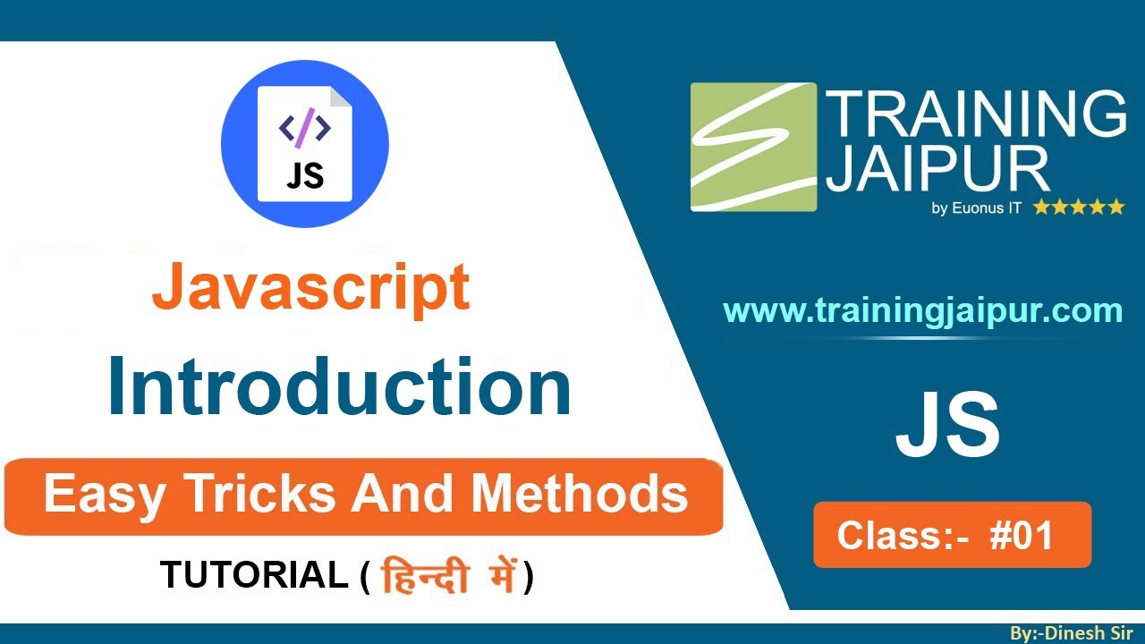 JS Javascript basic class 01 - YouTube
