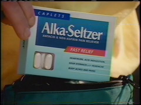 Alka-Seltzer Caplets commercial (1995)