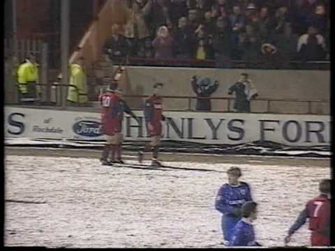 Paul Birch goal - Rochdale V's PNE - YouTube