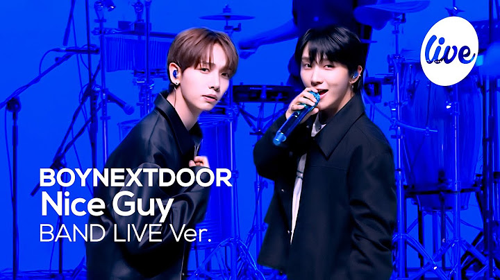 [4K] BOYNEXTDOOR(보이넥스트도어) “Nice Guy” Band LIVE Concert 원힙원탑의 밴드라이브 사실상 과시죠?💙 [it’s KPOP LIVE 잇츠라이브]