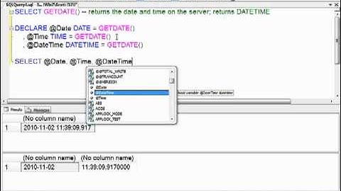 Overview of SQL Server Data Types: Date and Time