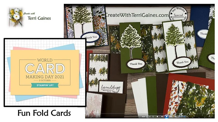 Create with Terri Gaines World Card Making Day Fun...