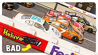 HOW WILL FOUR WIDE ON PIT ROAD END? // NASCAR 2011 DLC Career Ep. 30