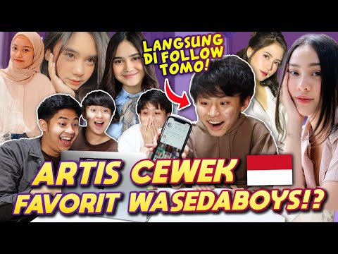 REAKSI WASEDABOYS LIAT YOUTUBER & INFLUENCER CEWEK INDONESIA! pt.4