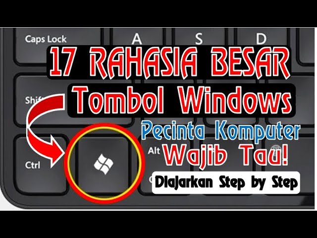 17 Fungsi Rahasia Tombol Windows Yang Wajib Kamu Tahu Youtube 17 Fungsi Rahasia Tombol Windows Yang Wajib Kamu Tahu Youtube