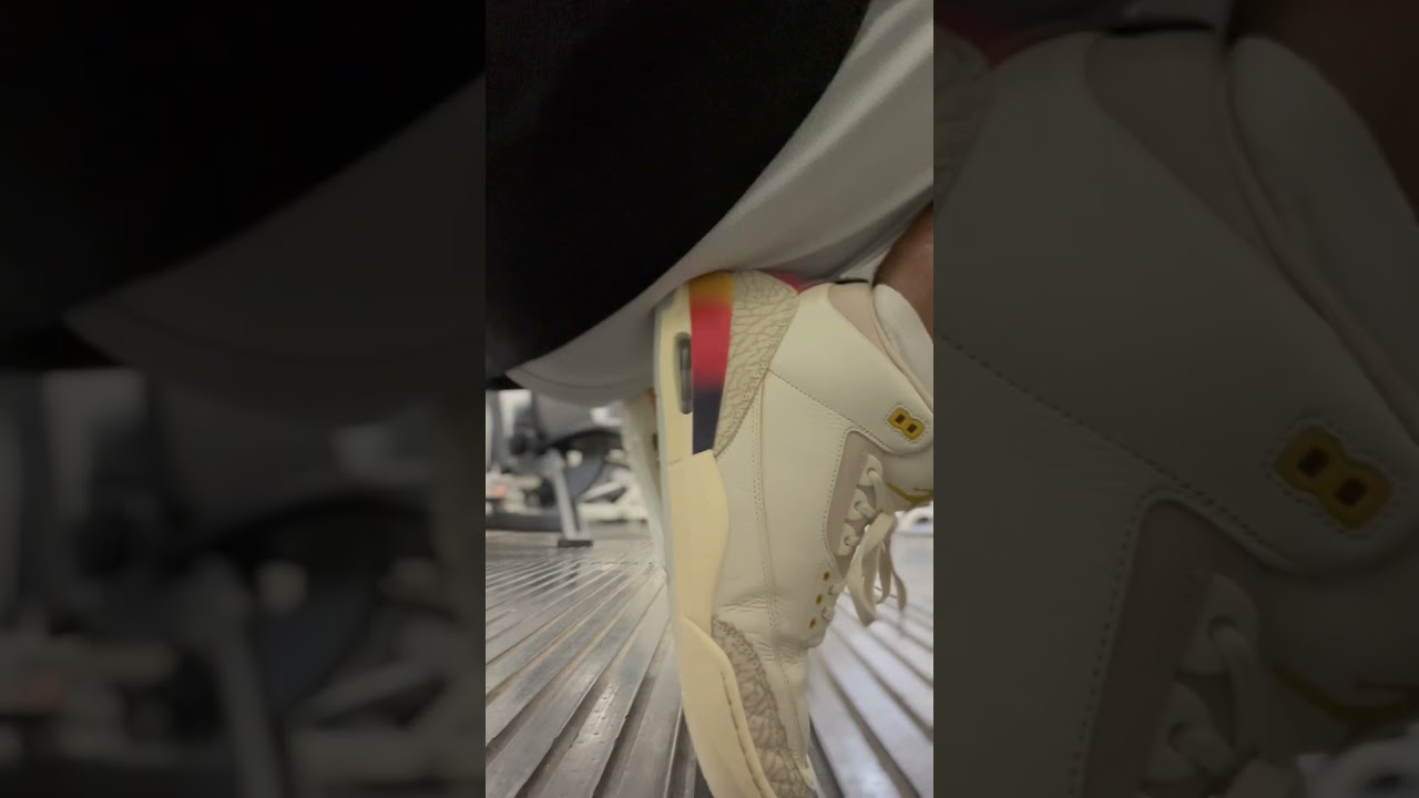 J balvin jordan 3 sunse                     