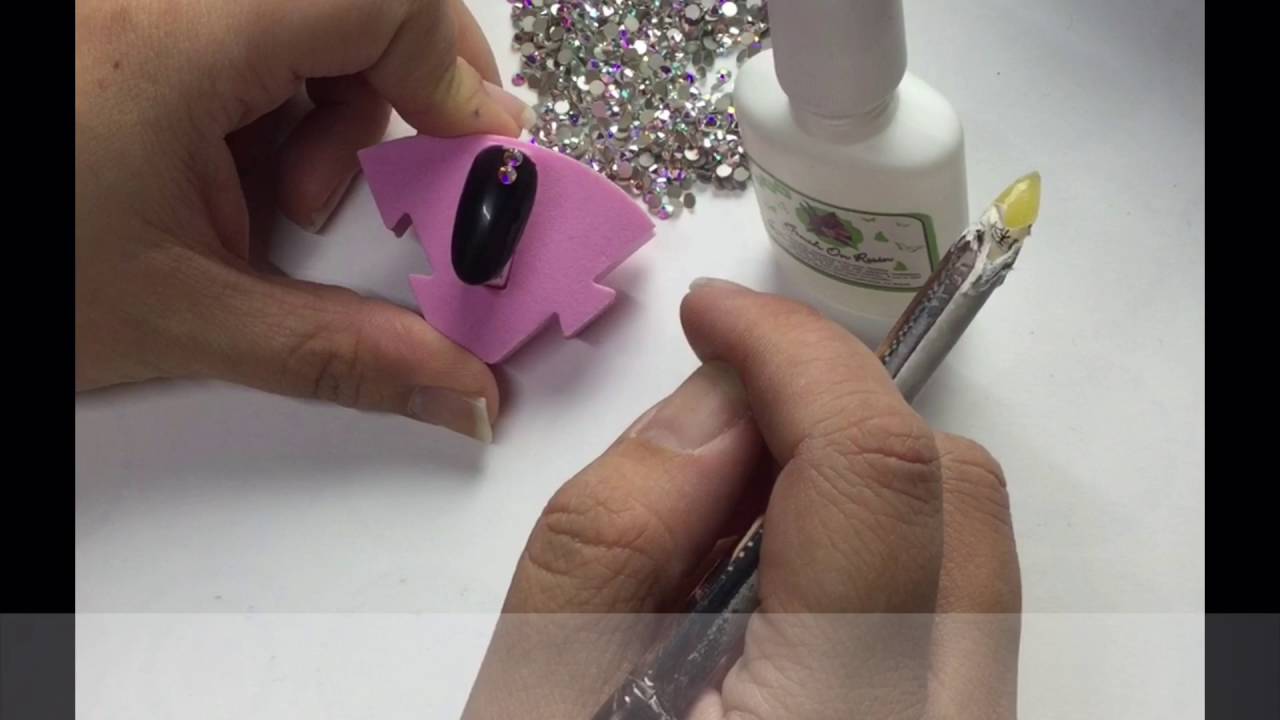 Ocean Nail Supply how to apply Brush on Resin YouTube