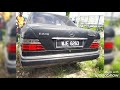 Mercedes Benz W124 230E 1989 Restoration Process from Malaysia