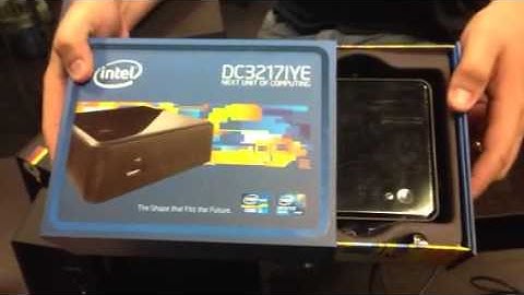 Intel Mini Pc unboxing