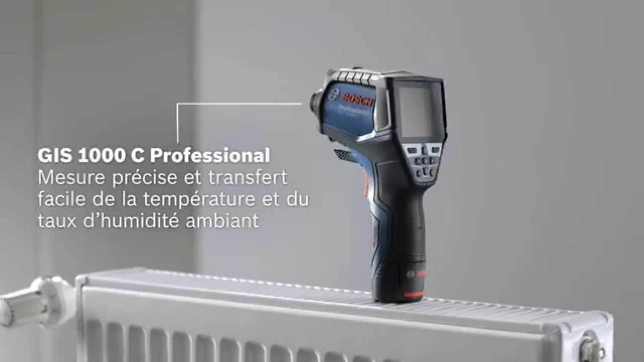 Bosch GIS 1000 C Professional Détecteur Thermique YouTube