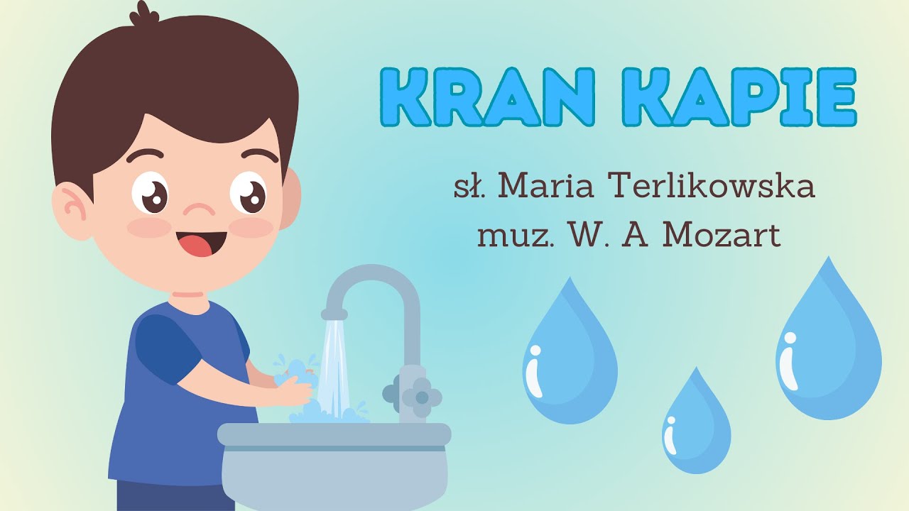 KRAN, sł. Maria Terlikowska, muz. W. A. Mozart piosenka dla dzieci