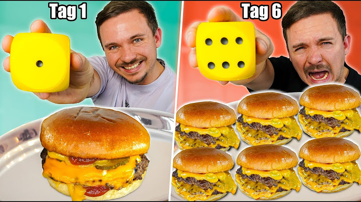 Würfel bestimmt 1 WOCHE mein Essen 😲