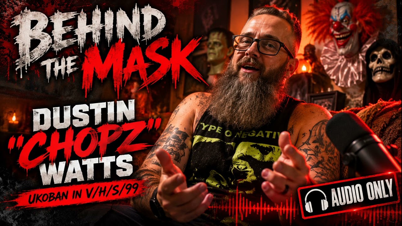 Official YouTube thumbnail for Dustin Chopz Watts’s Behind the Mask interview