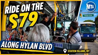 POV: Commuting Across Staten Island: The S79 Bus Ride (4K Journey) 🚌 #statenisland