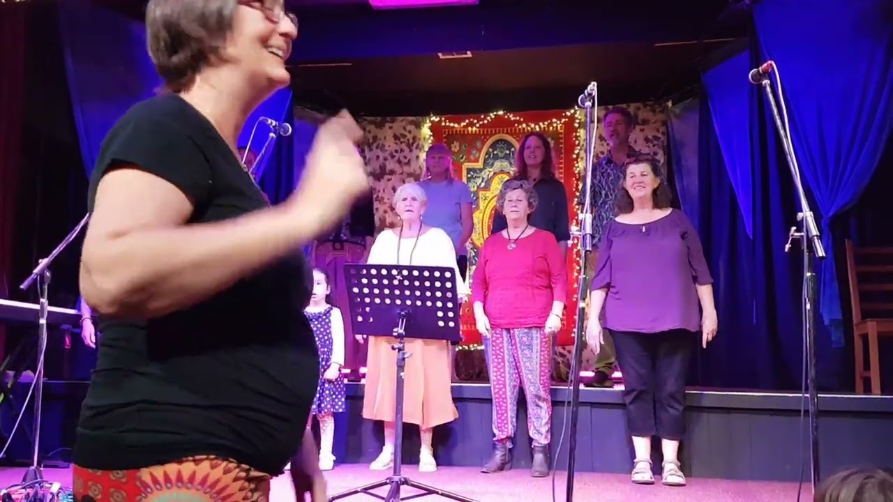 Cooran Choir at Acoustic Night 15 October 2022