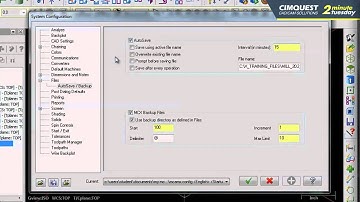 Save As-Backup  - Cimquest 2 Minute Tuesdays
