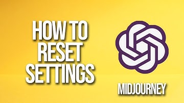 How To Reset Settings Midjourney Tutorial