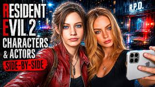 Resident Evil 2 Remake: Characters & Actors Face-to-Face | RE2 Face Models