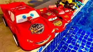 : Disney Pixar Cars toys Review | Lightning McQueen, Finn McMissile, Mack, Doc Hudson,Cruz Ramirez