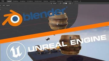 3D Model from Blender to Unreal engine (in less than 3 minutes)