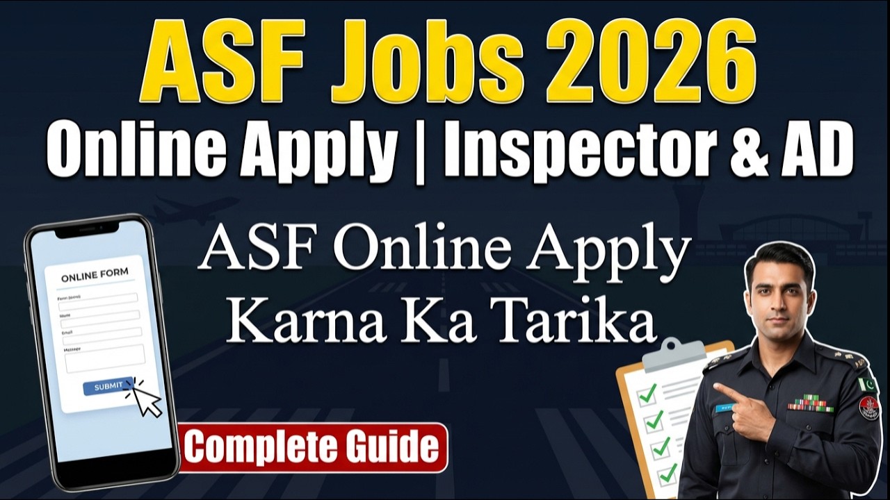 How to Apply Online for ASF Jobs 2026 | ASF Online Apply | ASF Jobs ...