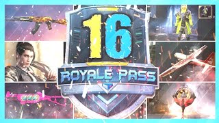 SEASON 16 ROYAL PASS REWARDS OF PUBG MOBILE | PUBG MOBILE SEASON 16 ROYALE PASS LEAKS  Champxpro screenshot 5